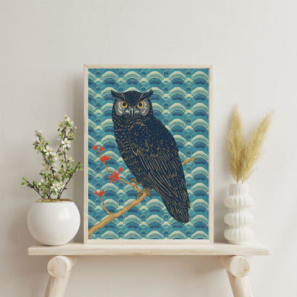 Night Watch Owl poster lifestyle image