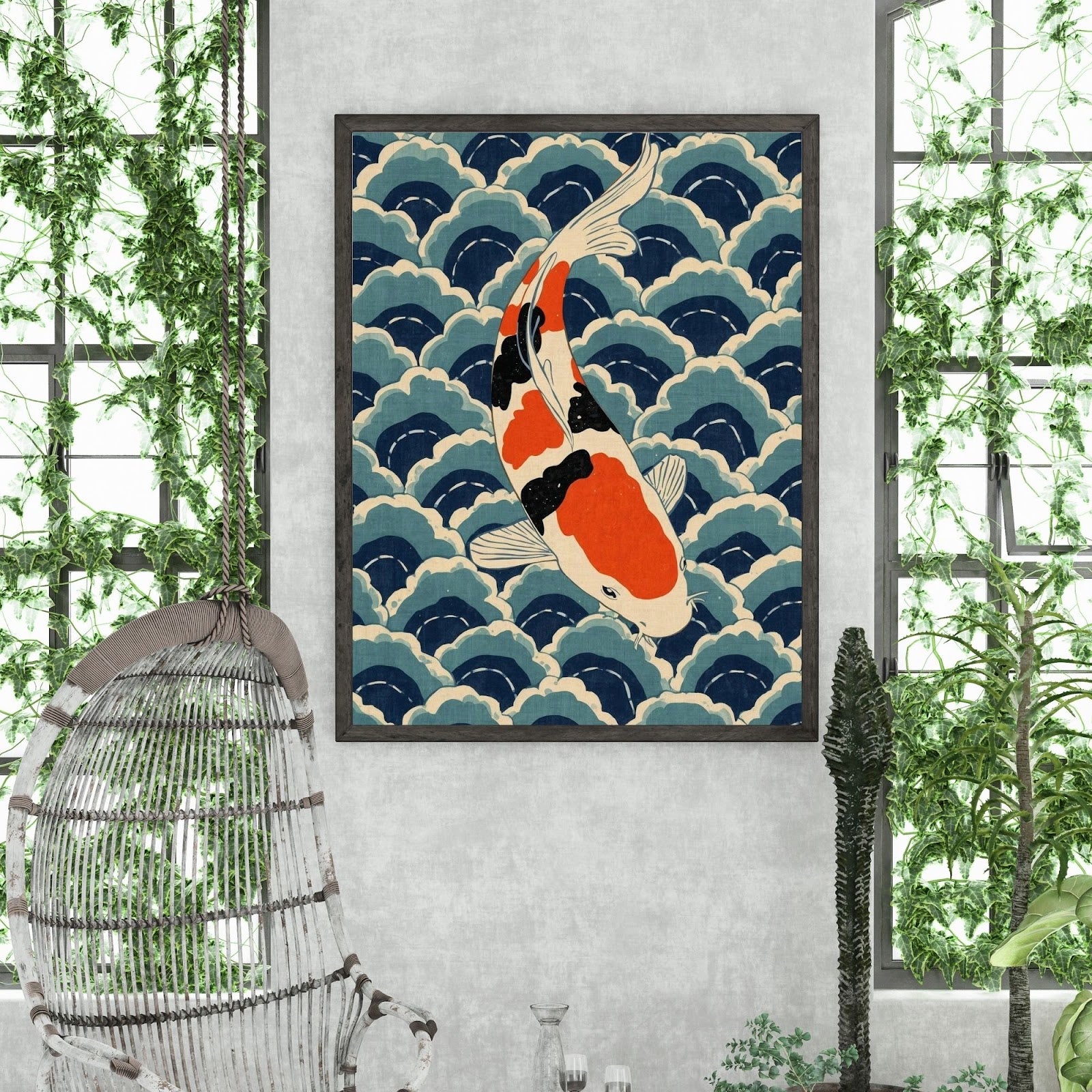 Koi Wave poster lifestyle image