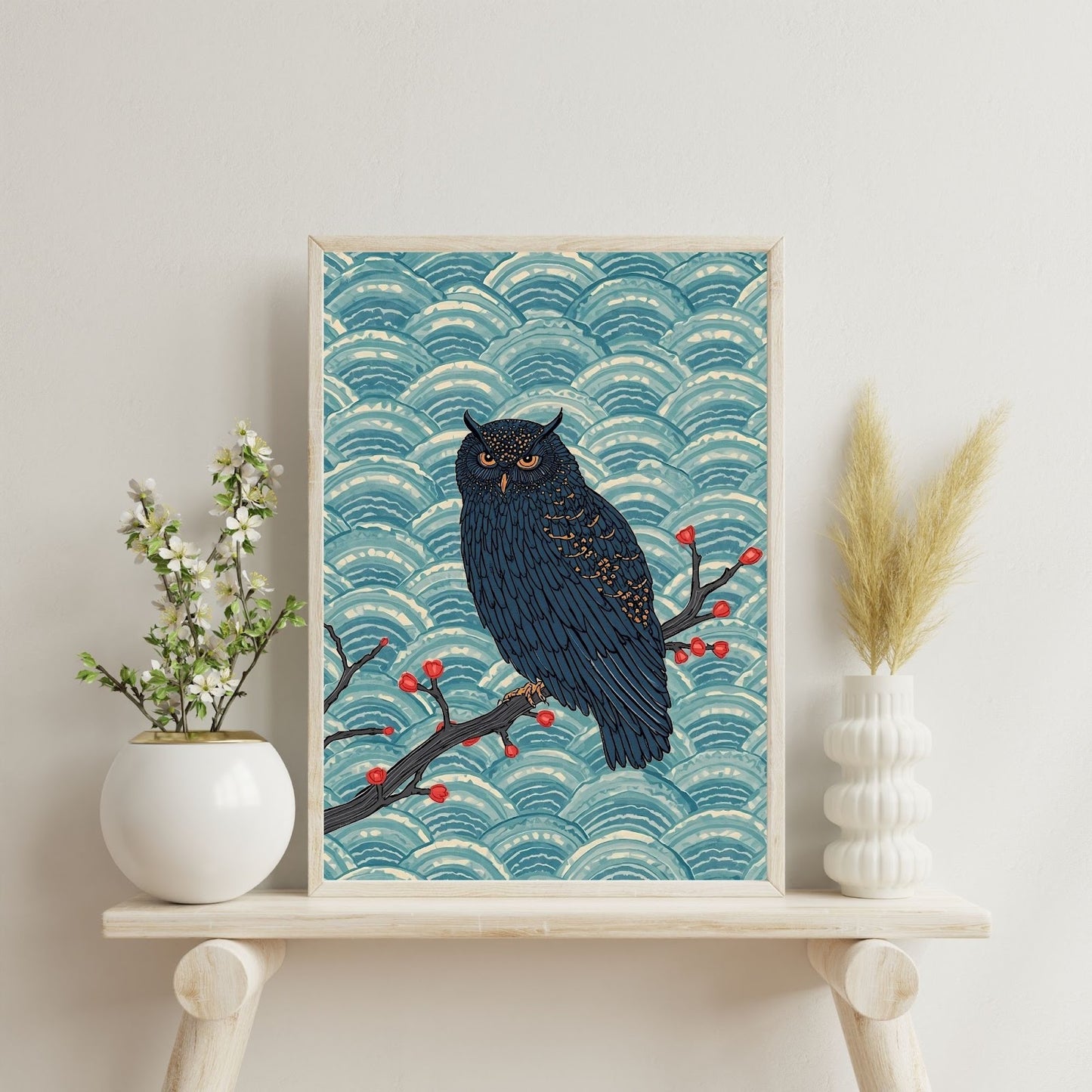 Midnight Owl poster lifestyle image