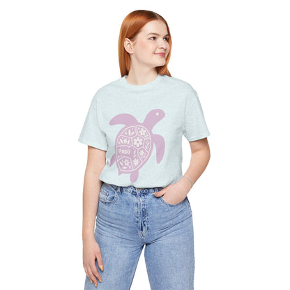 Sea Turtle Graphic Tee — Papil Floral Shell T-Shirt