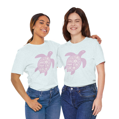 Sea Turtle Graphic Tee — Papil Floral Shell T-Shirt