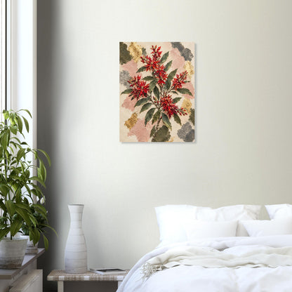 NSW Christmas Bush Australian Native Flower Fine Art Poster