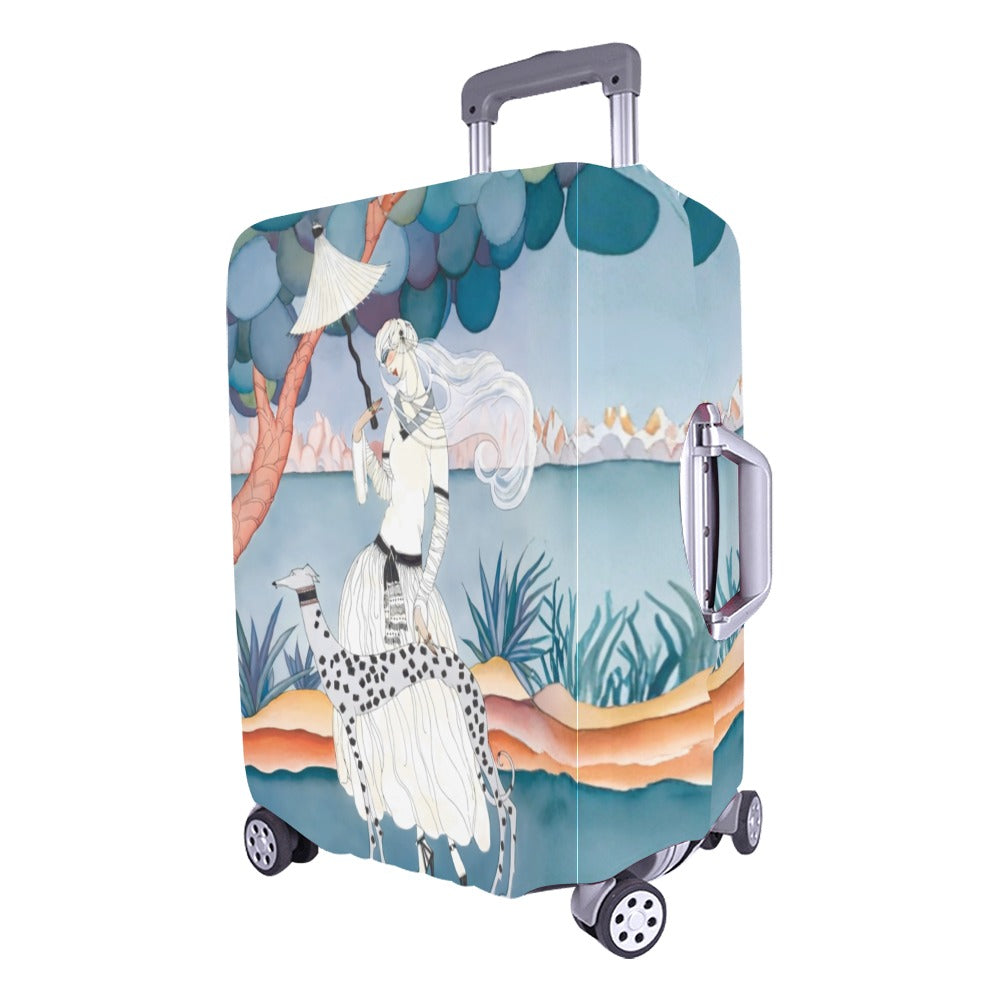 Gentle Companionship Luggage Cover