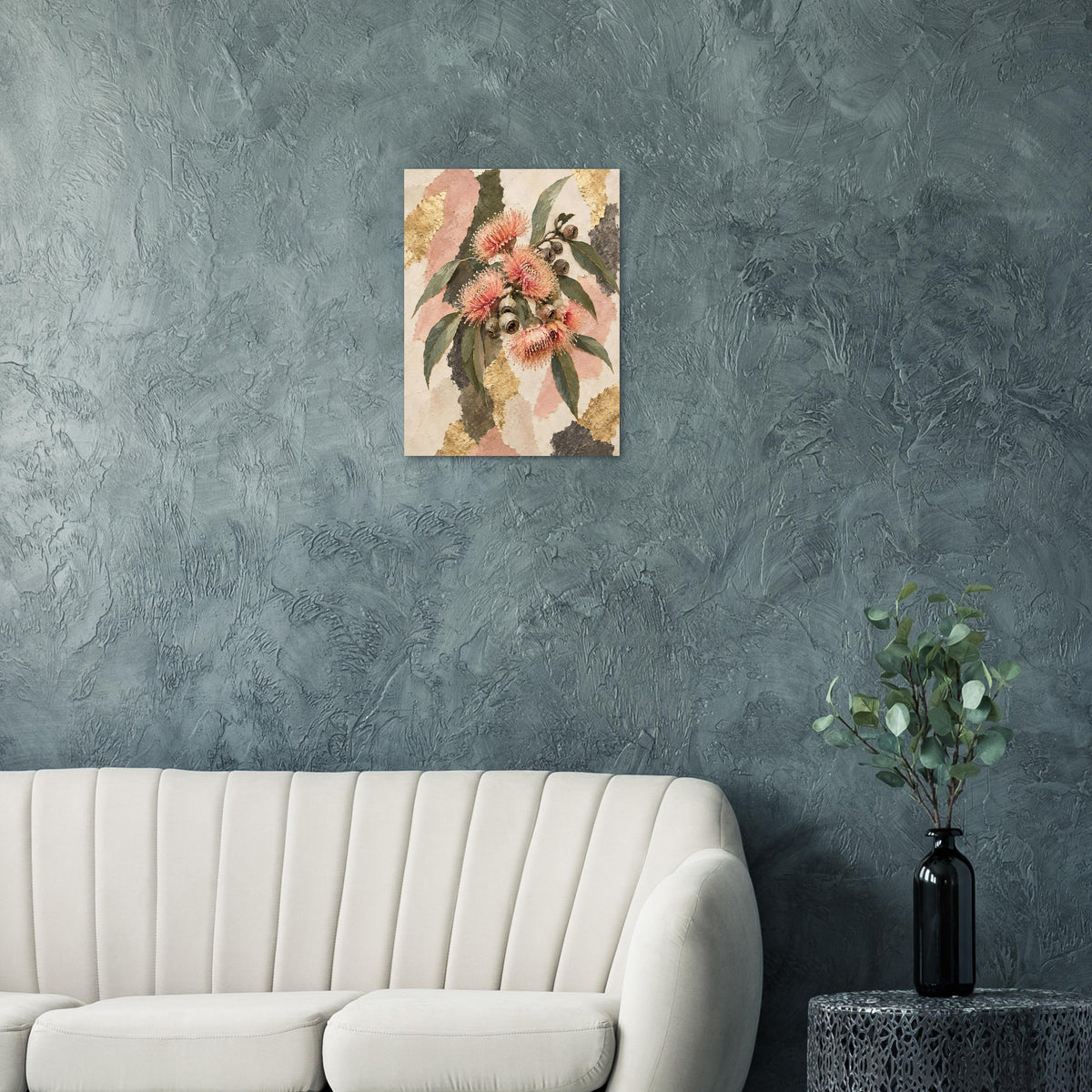 Flowering Gum Australian Native Flower Fine Art Poster
