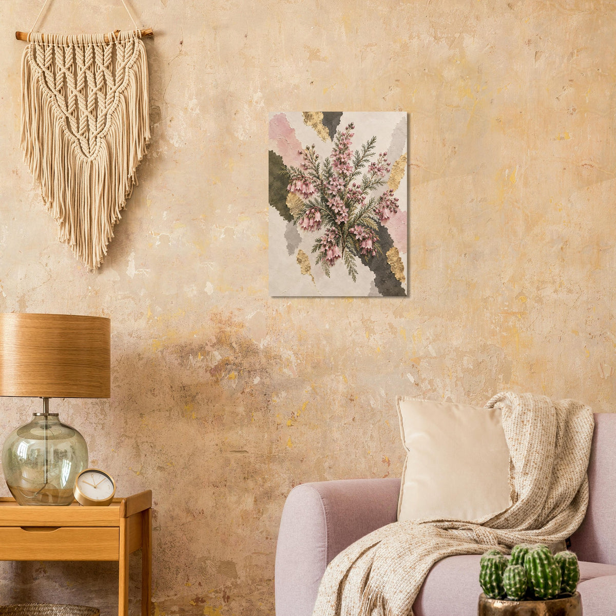 Boronia Australian Native Flower Fine Art Poster