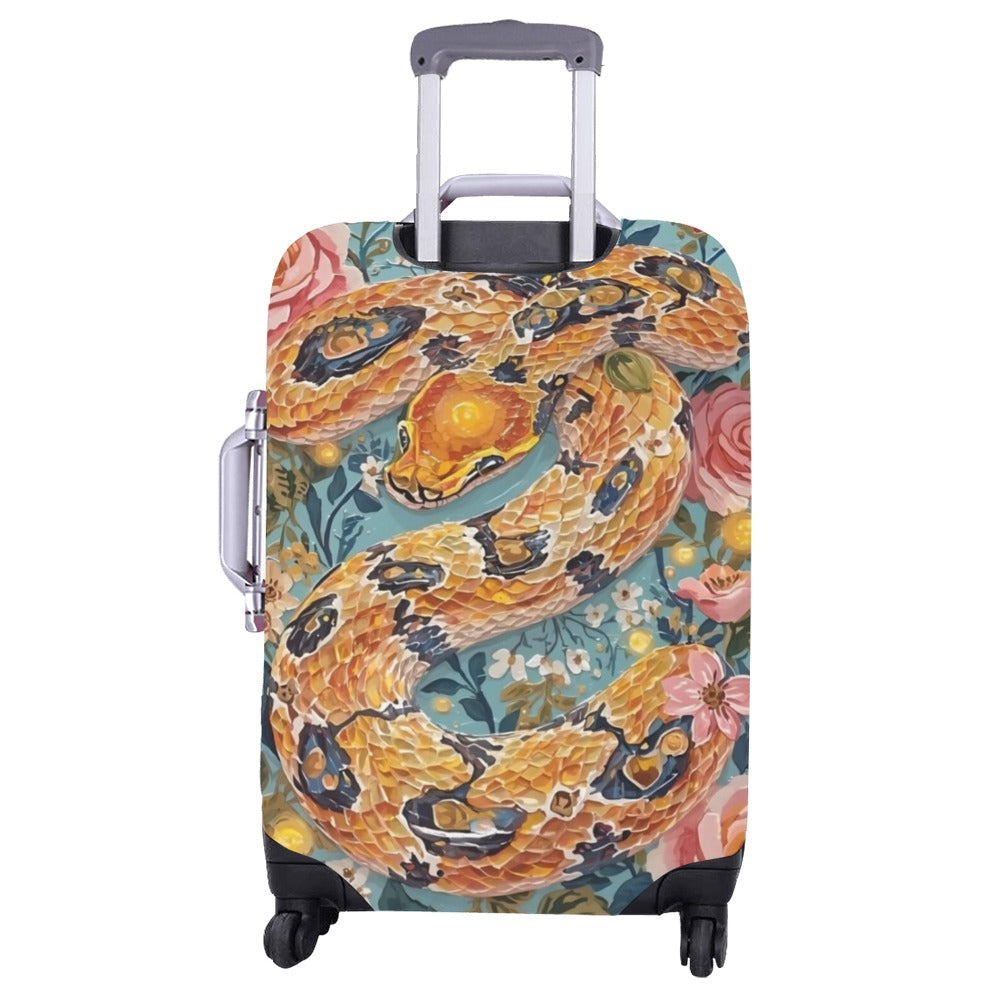 Serpent & Roses Luggage Cover