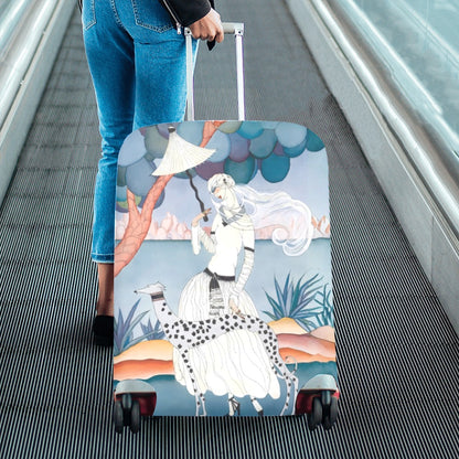 Gentle Companionship Luggage Cover