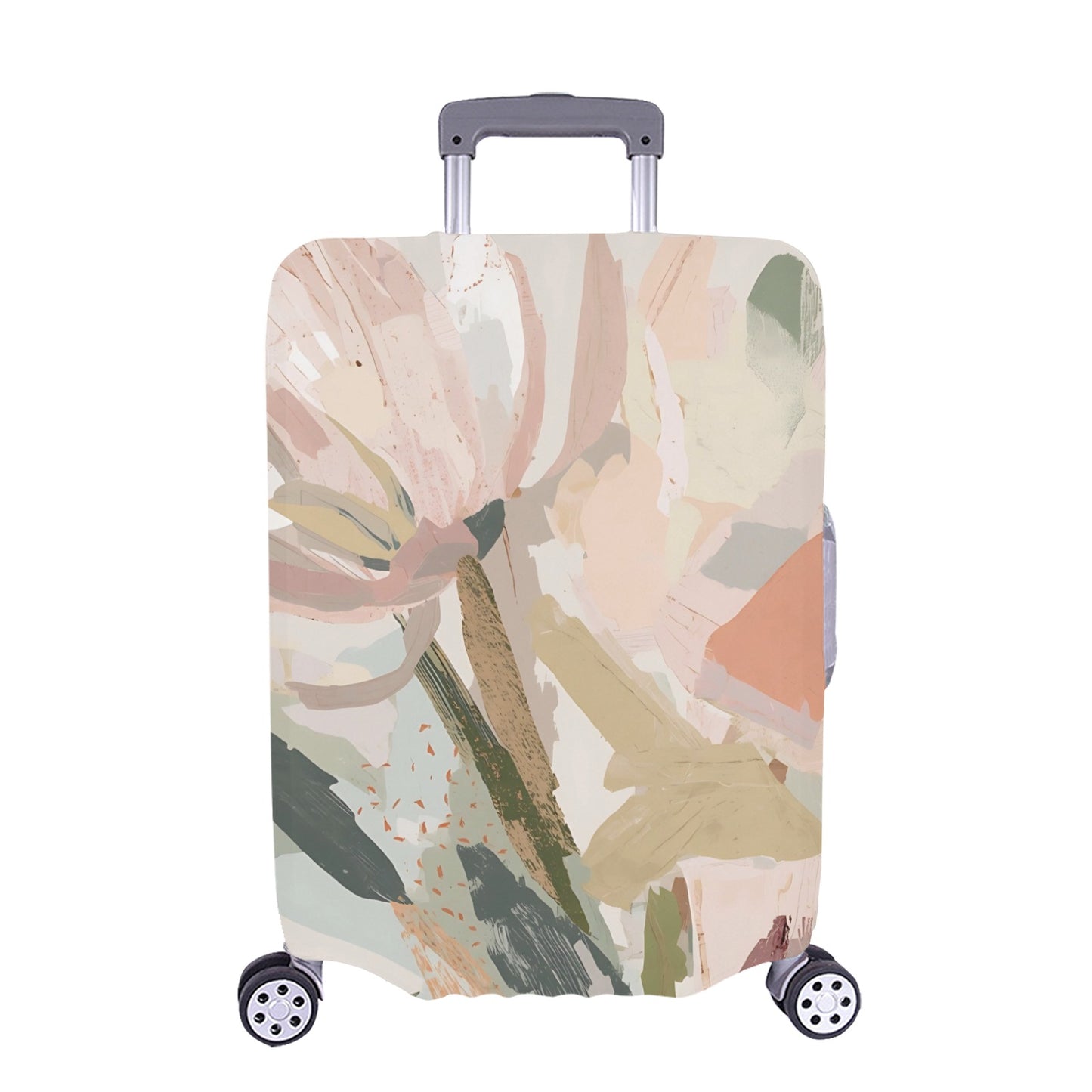 Abstract Floral Botanical Luggage Cover One Size ART00003 - XL Luggage Cover Luggage Cover (Extra Large) (28"-30")