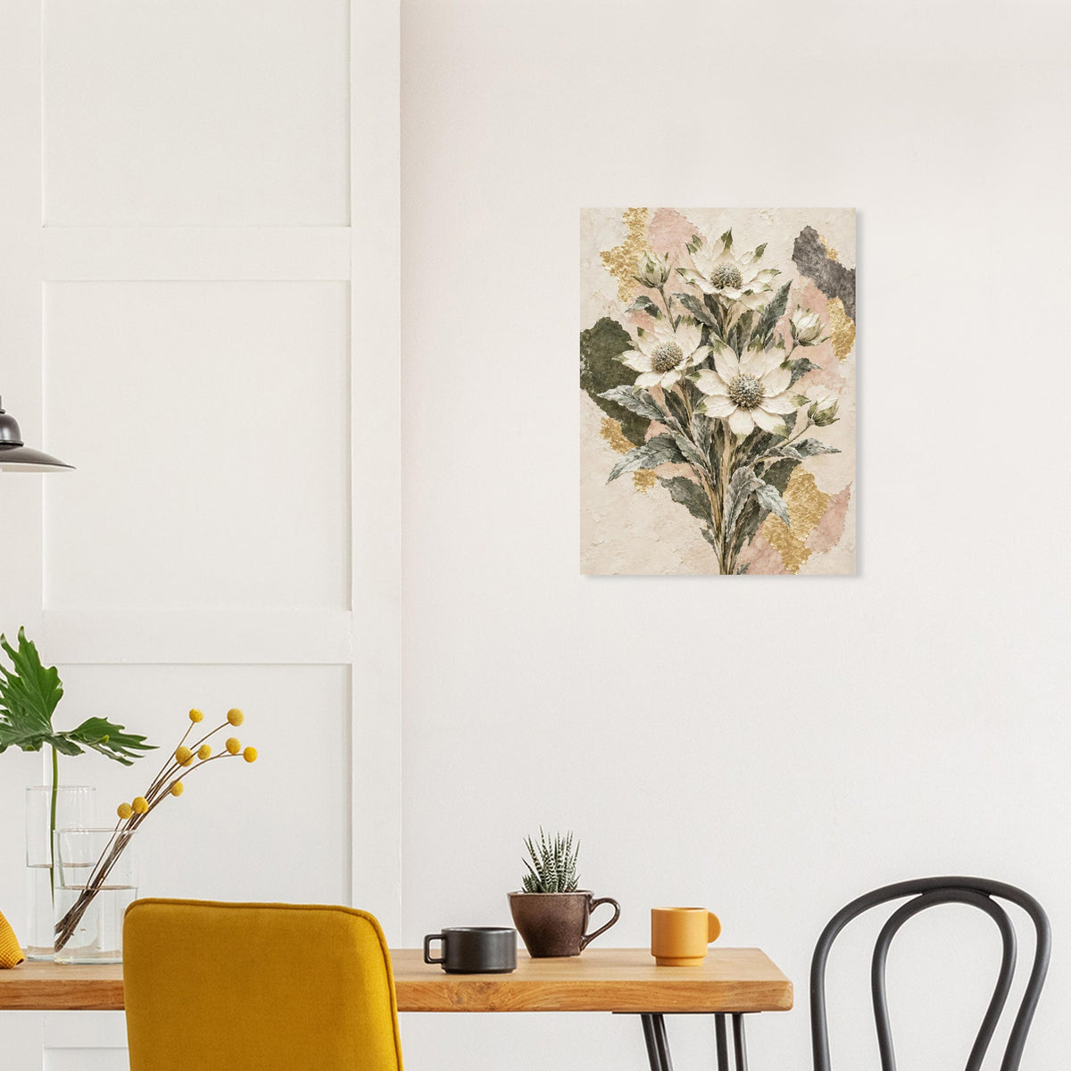 Flannel Flower Australian Native Flower Fine Art Poster