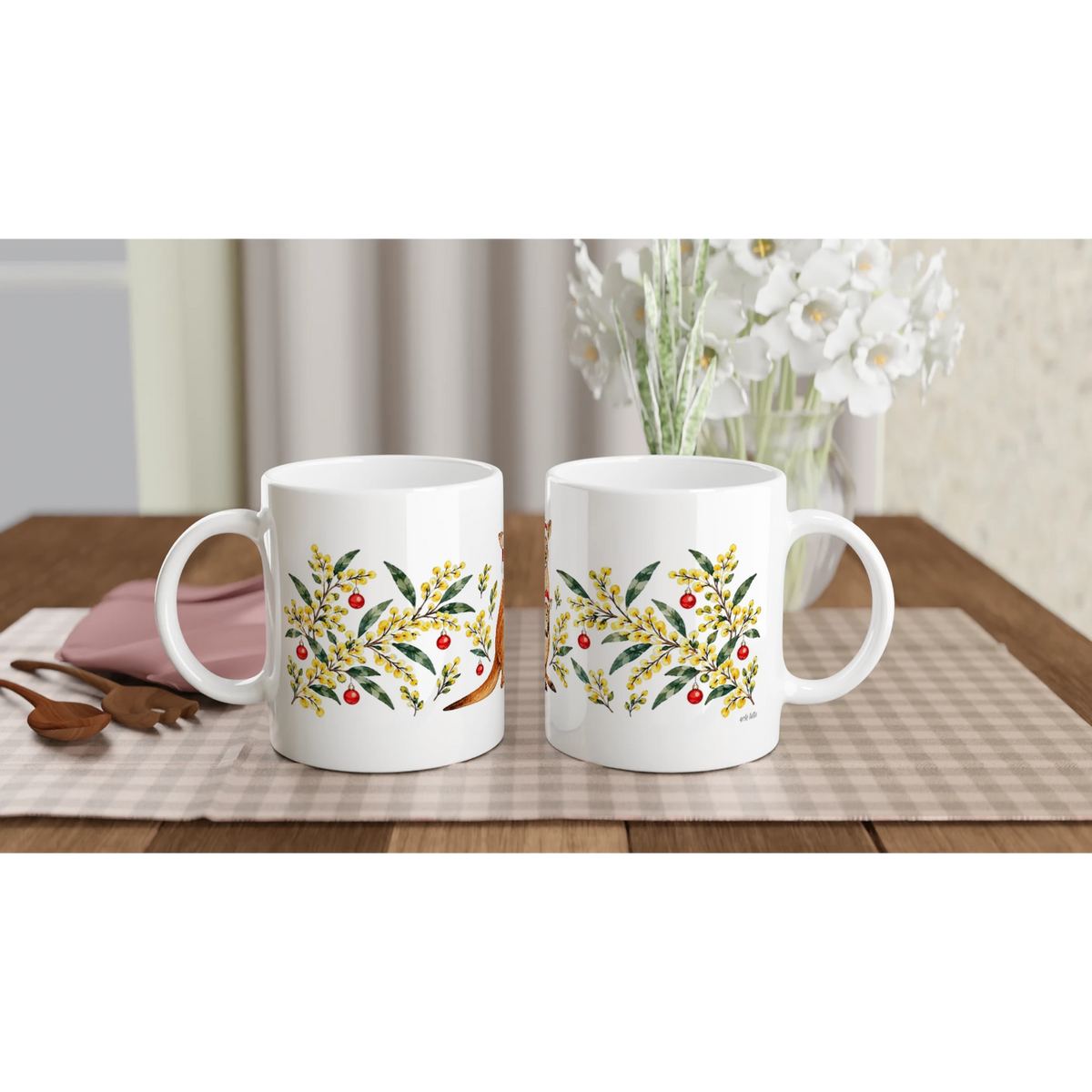 White 11oz Ceramic Mug