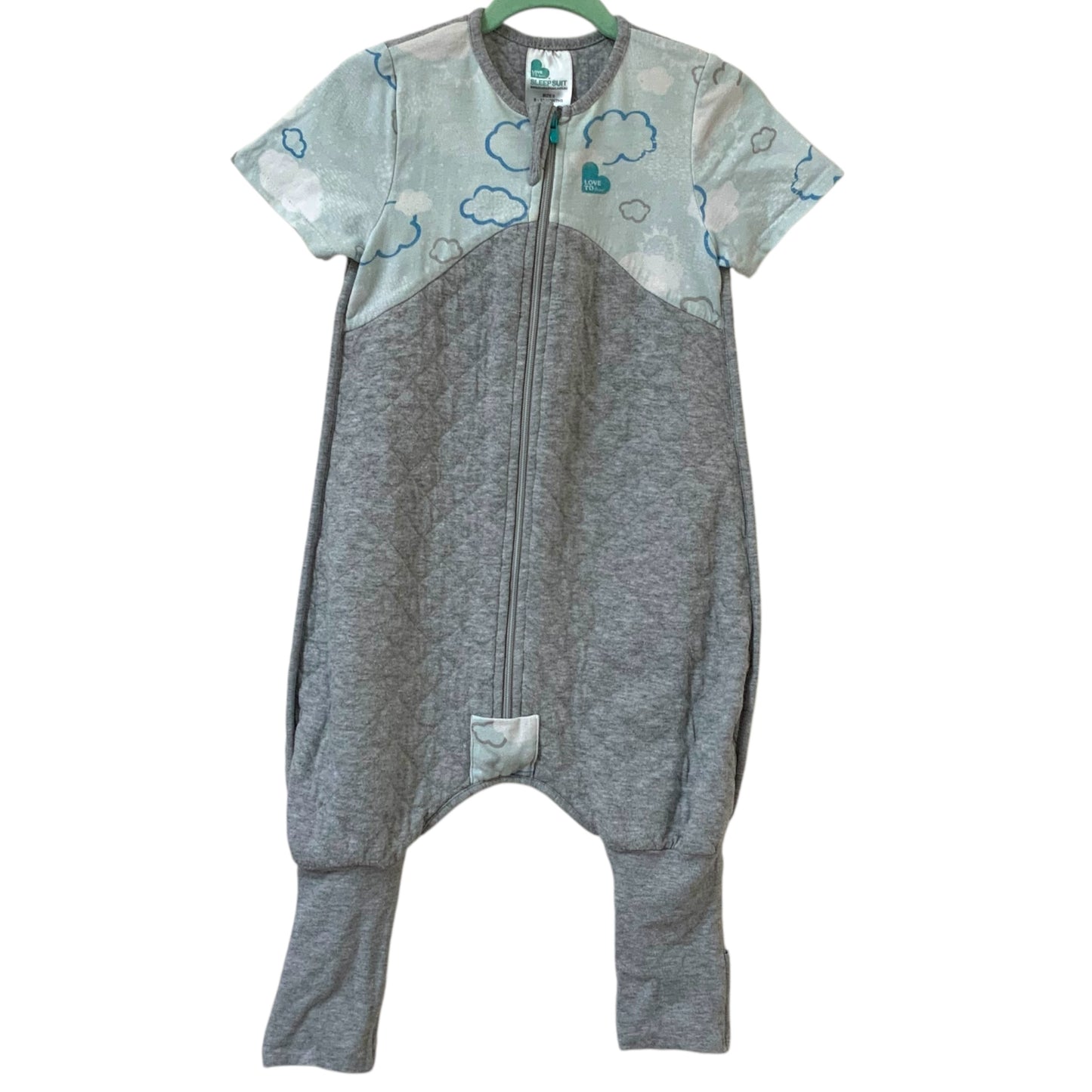 Love to Dream Baby Sleep Suit 1.0 TOG Short Sleeve | Size 0 (6–12M)