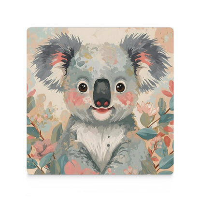 Koala in Bloom Ceramic Coasters (Set of 4 or 6)