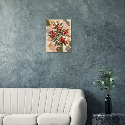 NSW Christmas Bush Australian Native Flower Fine Art Poster