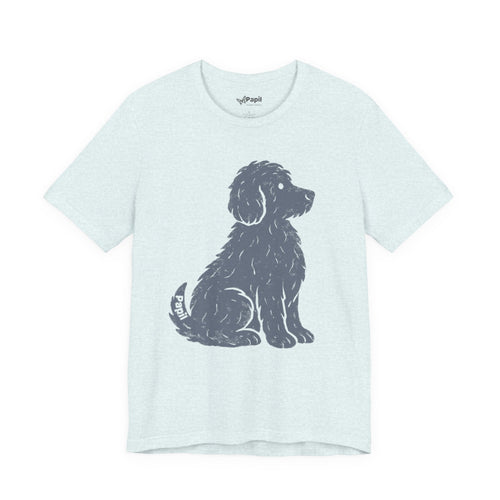 Good Dog Energy — Cute Sitting Puppy Unisex Graphic Tee