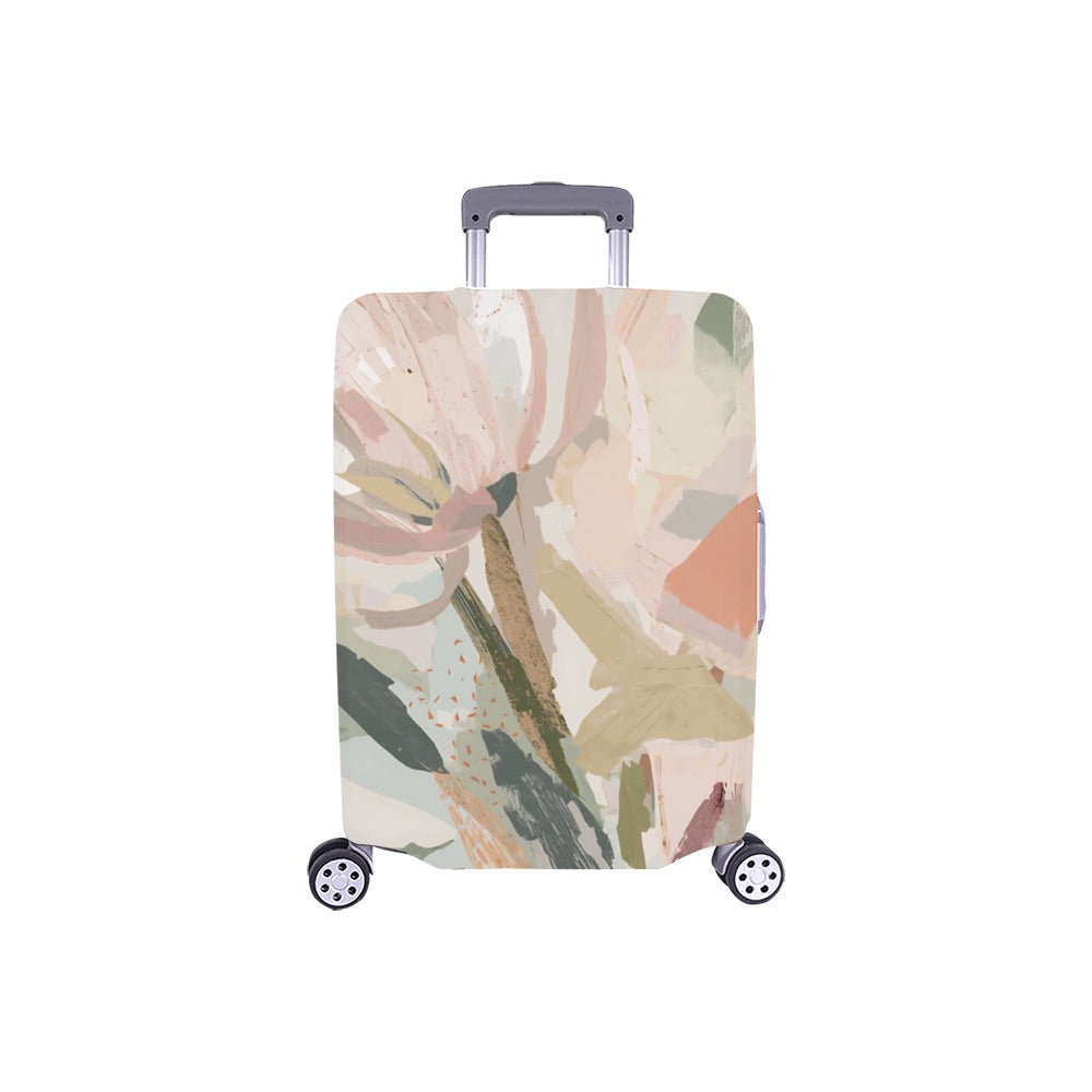 Abstract Floral Botanical Luggage Cover One Size ART00003 - S Luggage Cover Luggage Cover (18"-21") (Small)
