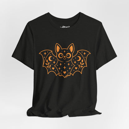 Cute Halloween Bat T-Shirt | Decorative Graphic Tee