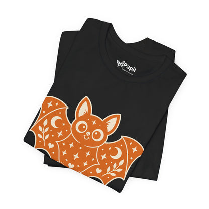 Cute Halloween Bat T-Shirt | Decorative Graphic Tee