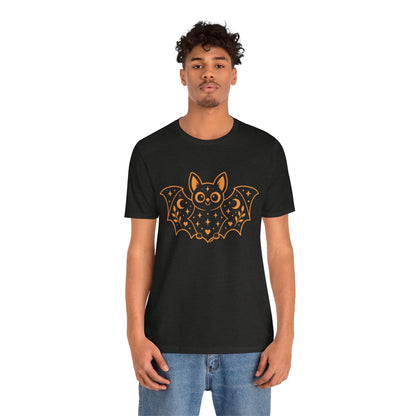 Cute Halloween Bat T-Shirt | Decorative Graphic Tee