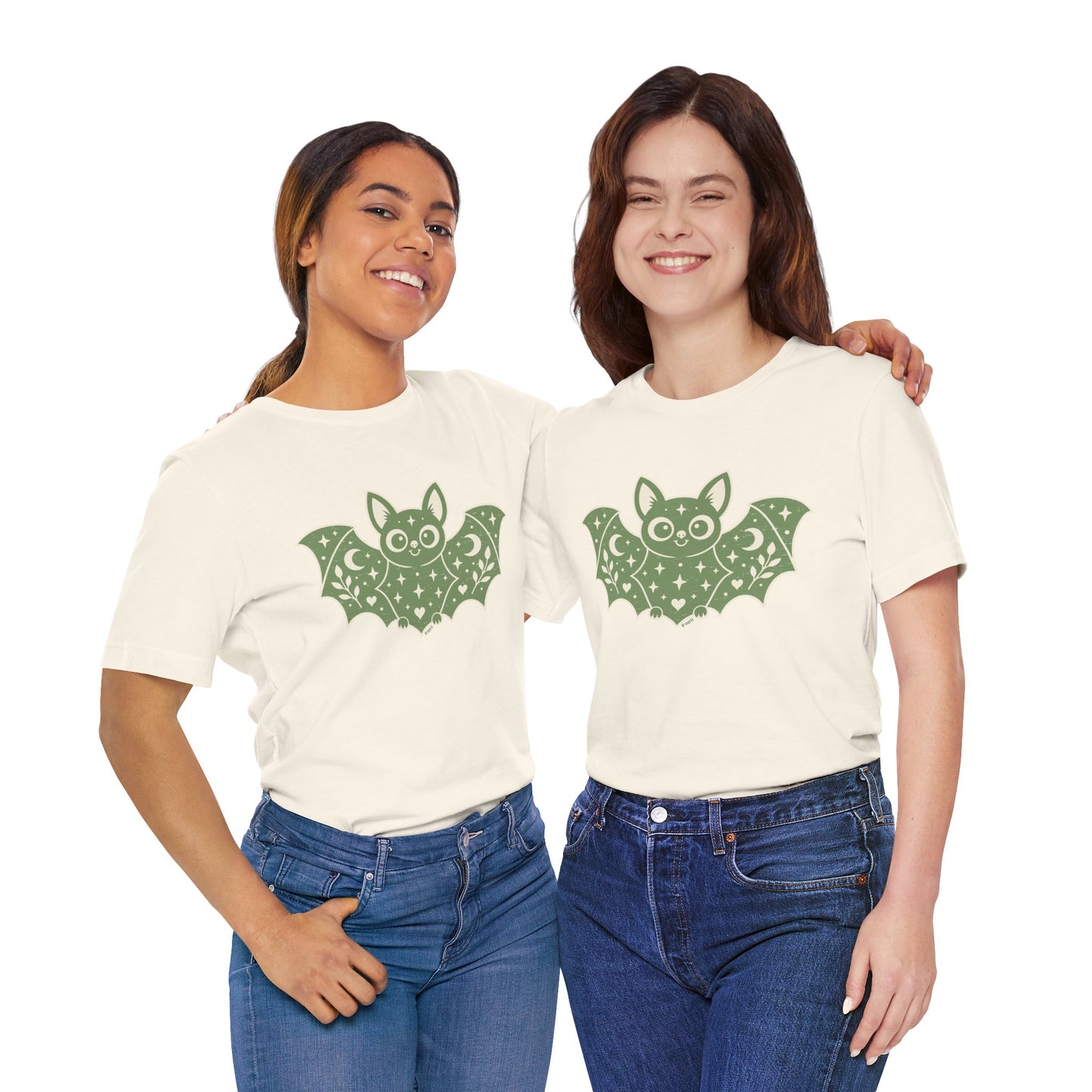 Cute Halloween Bat T-Shirt | Decorative Graphic Tee