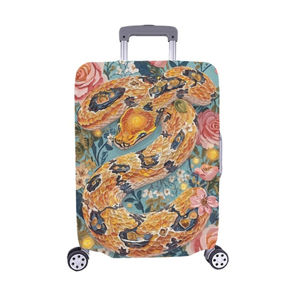 Serpent & Roses Luggage Cover One Size ART00020 Medium Luggage Luggage Cover (22"-25") (Medium)