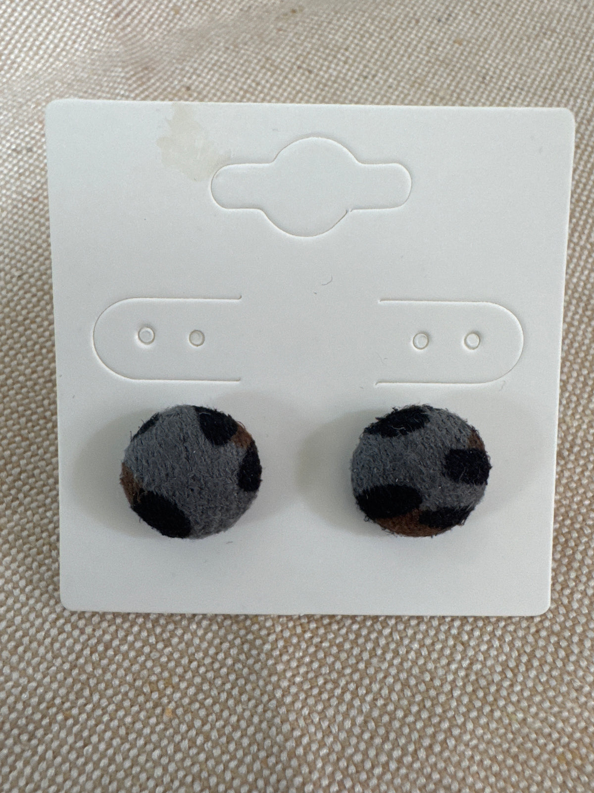 Velvet Pattern Button Studs | Stainless Steel