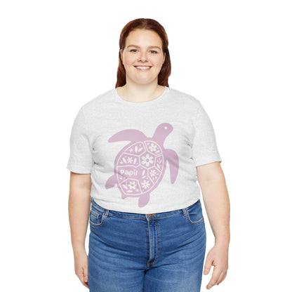Sea Turtle Graphic Tee — Papil Floral Shell T-Shirt