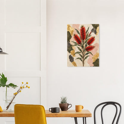 Bottlebrush Australian Native Flower Fine Art Poster