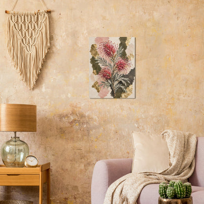 Grevillea Australian Native Flower Fine Art Poster