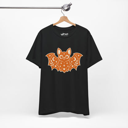 Cute Halloween Bat T-Shirt | Decorative Graphic Tee