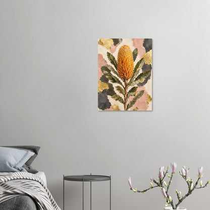Banksia Australian Native Flower Fine Art Poster