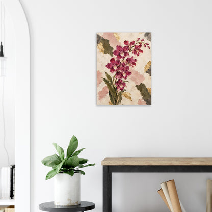 Cooktown Orchid Australian Native Flower Fine Art Poster
