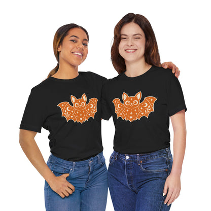 Cute Halloween Bat T-Shirt | Decorative Graphic Tee