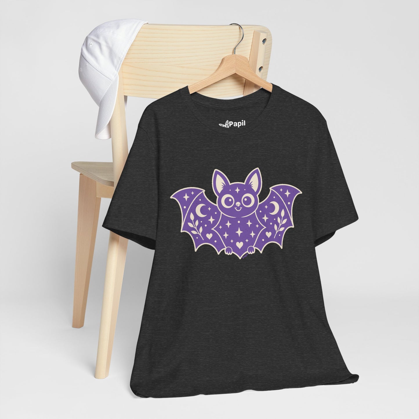 Cute Halloween Bat T-Shirt | Decorative Graphic Tee