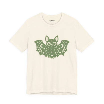 Cute Halloween Bat T-Shirt | Decorative Graphic Tee