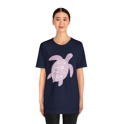 Sea Turtle Graphic Tee — Papil Floral Shell T-Shirt