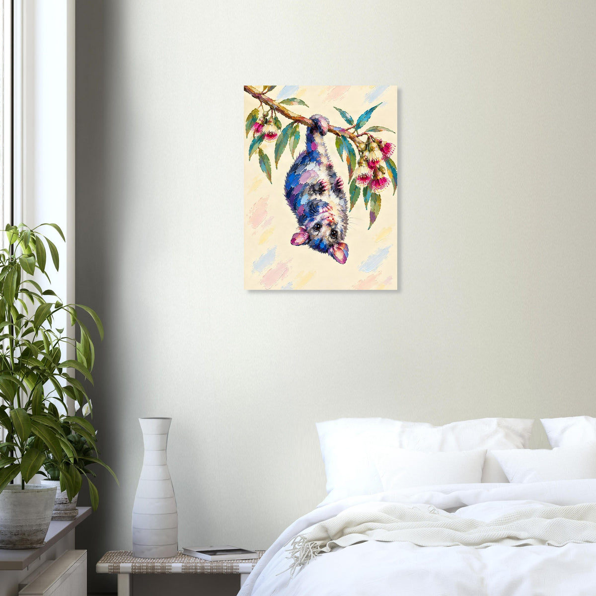 Possum Painted Australian Animal Fine Art Poster