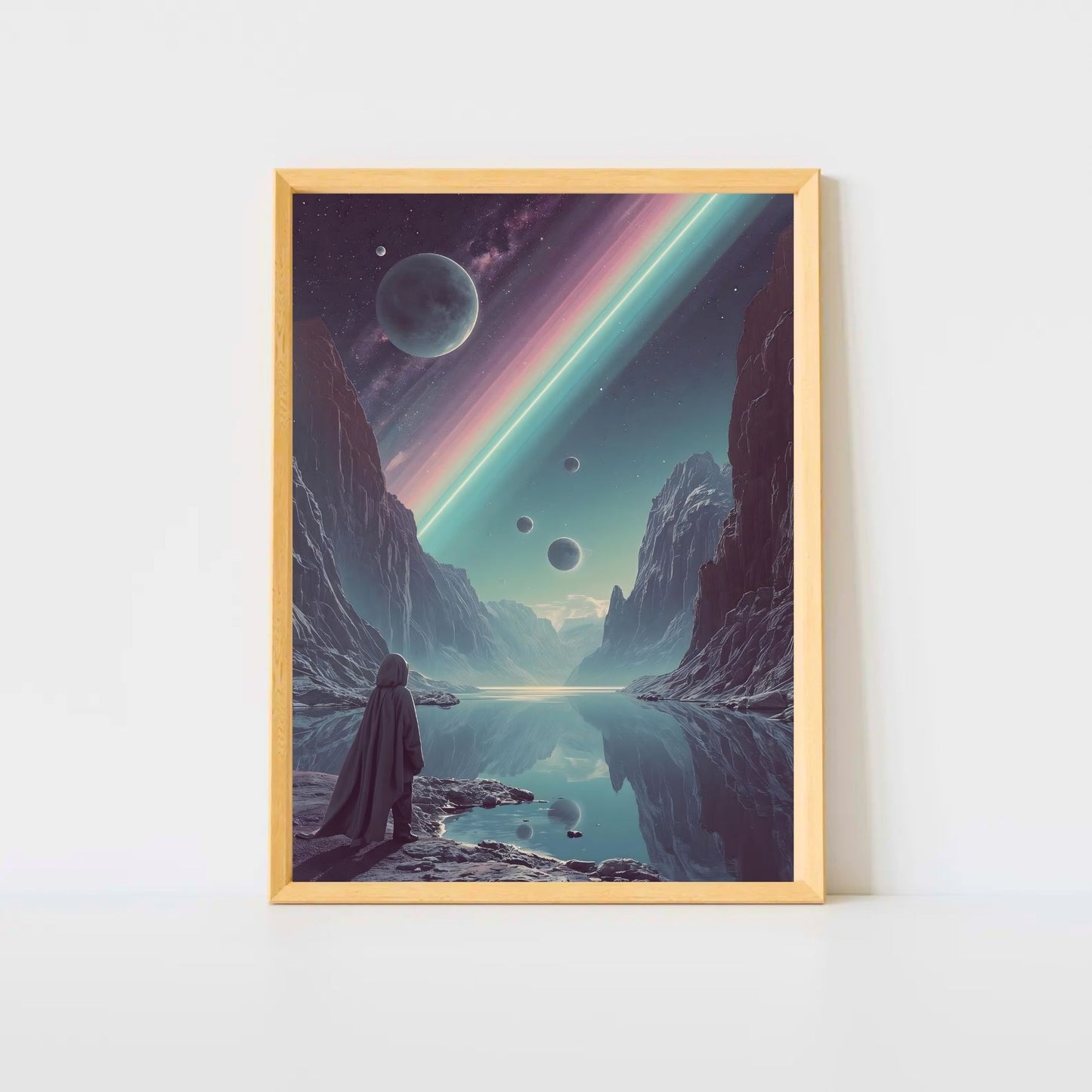 Cosmic Serenity Fine Art Poster – Explore the Cosmos