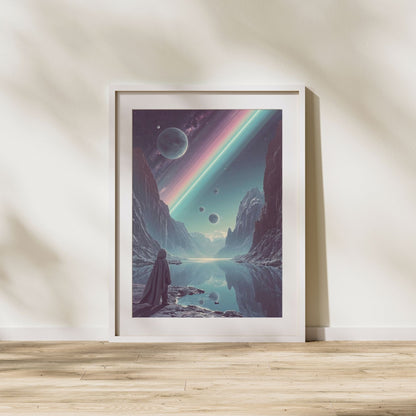 Cosmic Serenity Fine Art Poster – Explore the Cosmos