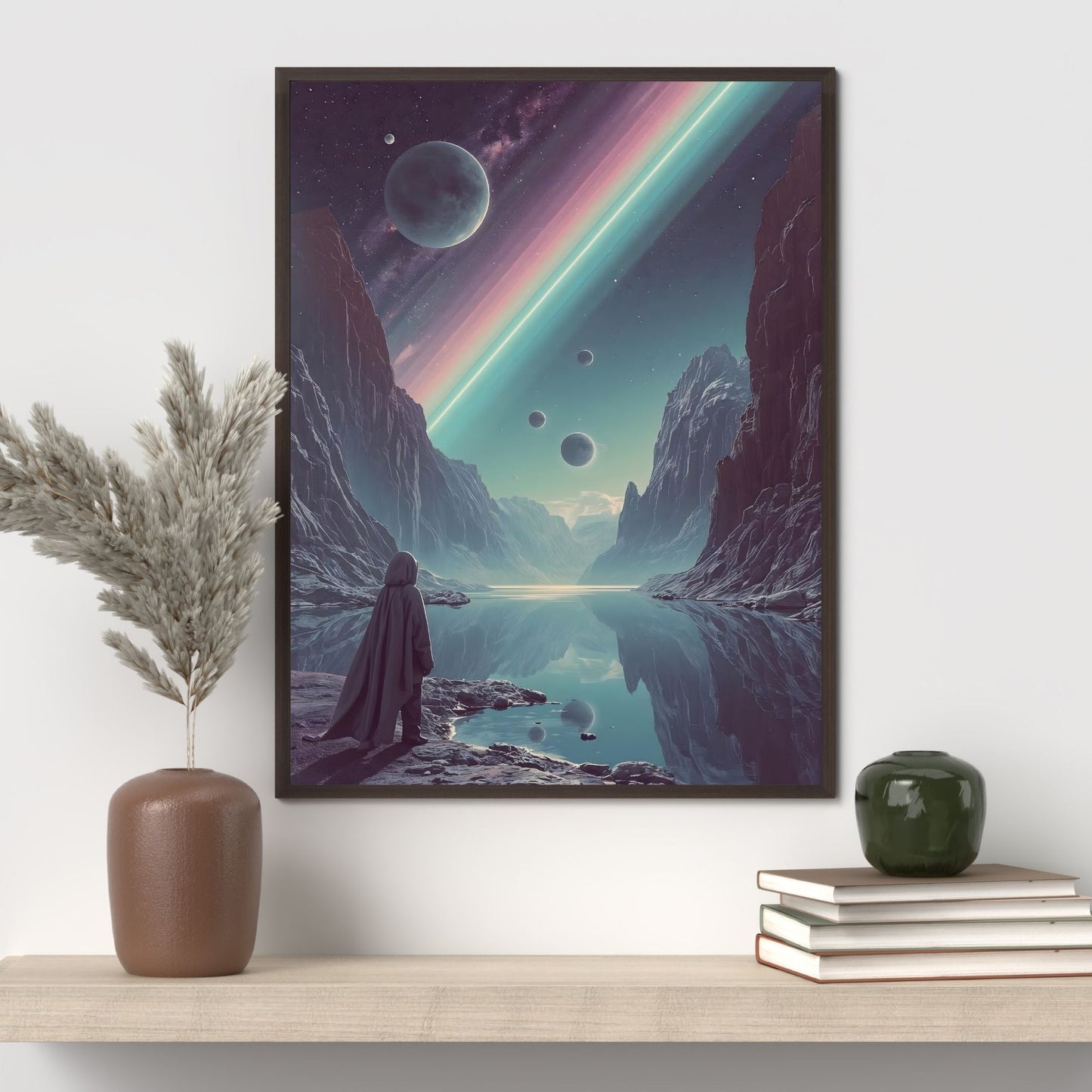 Cosmic Serenity Fine Art Poster – Explore the Cosmos