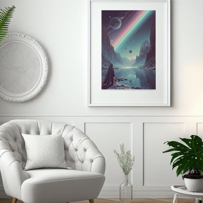 Cosmic Serenity Fine Art Poster – Explore the Cosmos