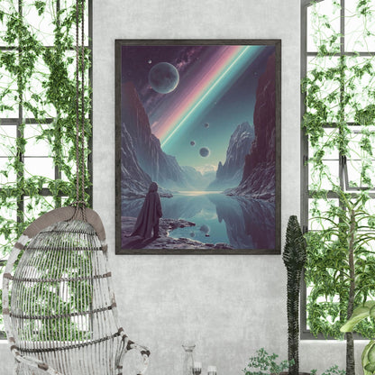 Cosmic Serenity Fine Art Poster – Explore the Cosmos