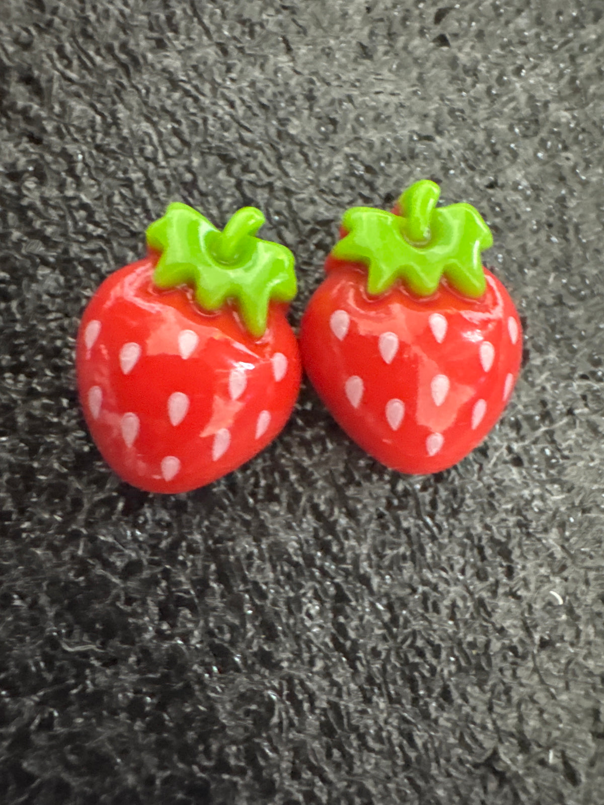 Strawberry Studs | Stainless Steel