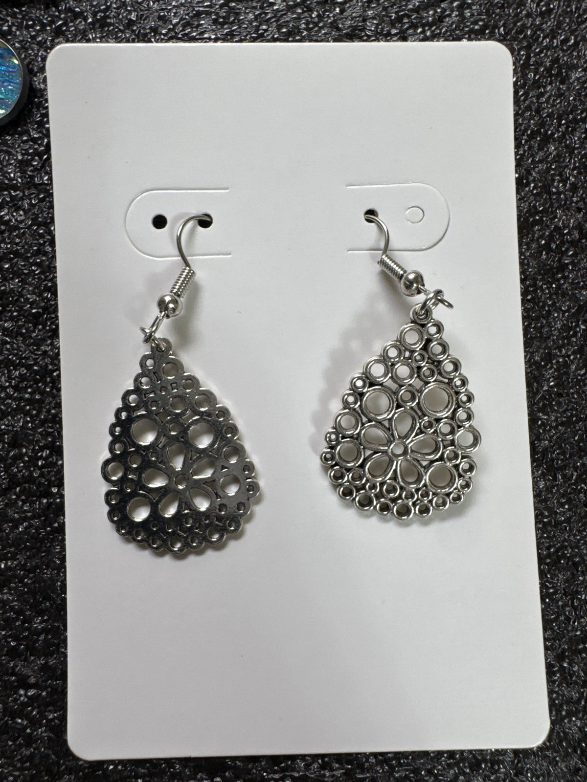 Teardrop Flower Dangle