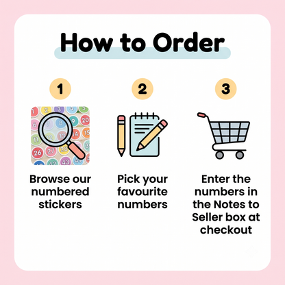 Pick Your 8 Stickers | Any Design | Custom Sticker Set