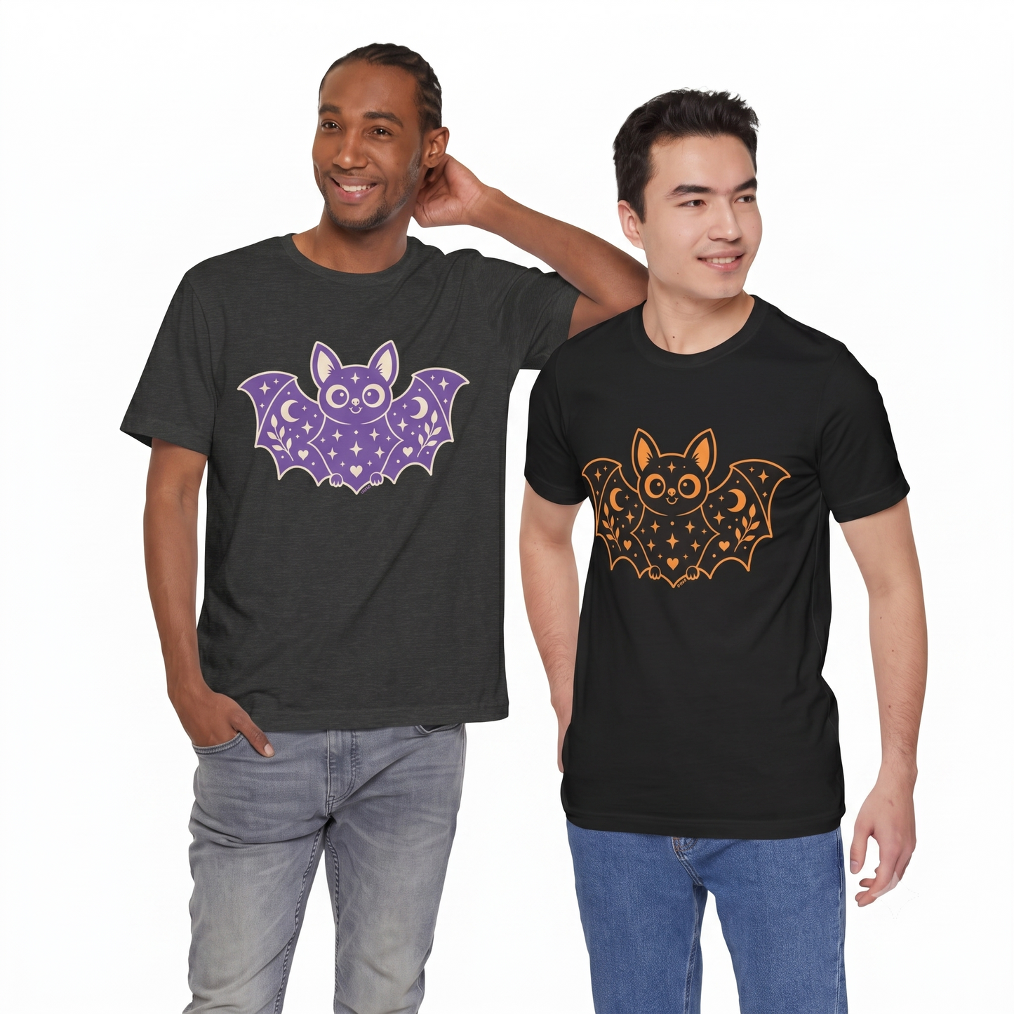 Cute Halloween Bat T-Shirt | Decorative Graphic Tee