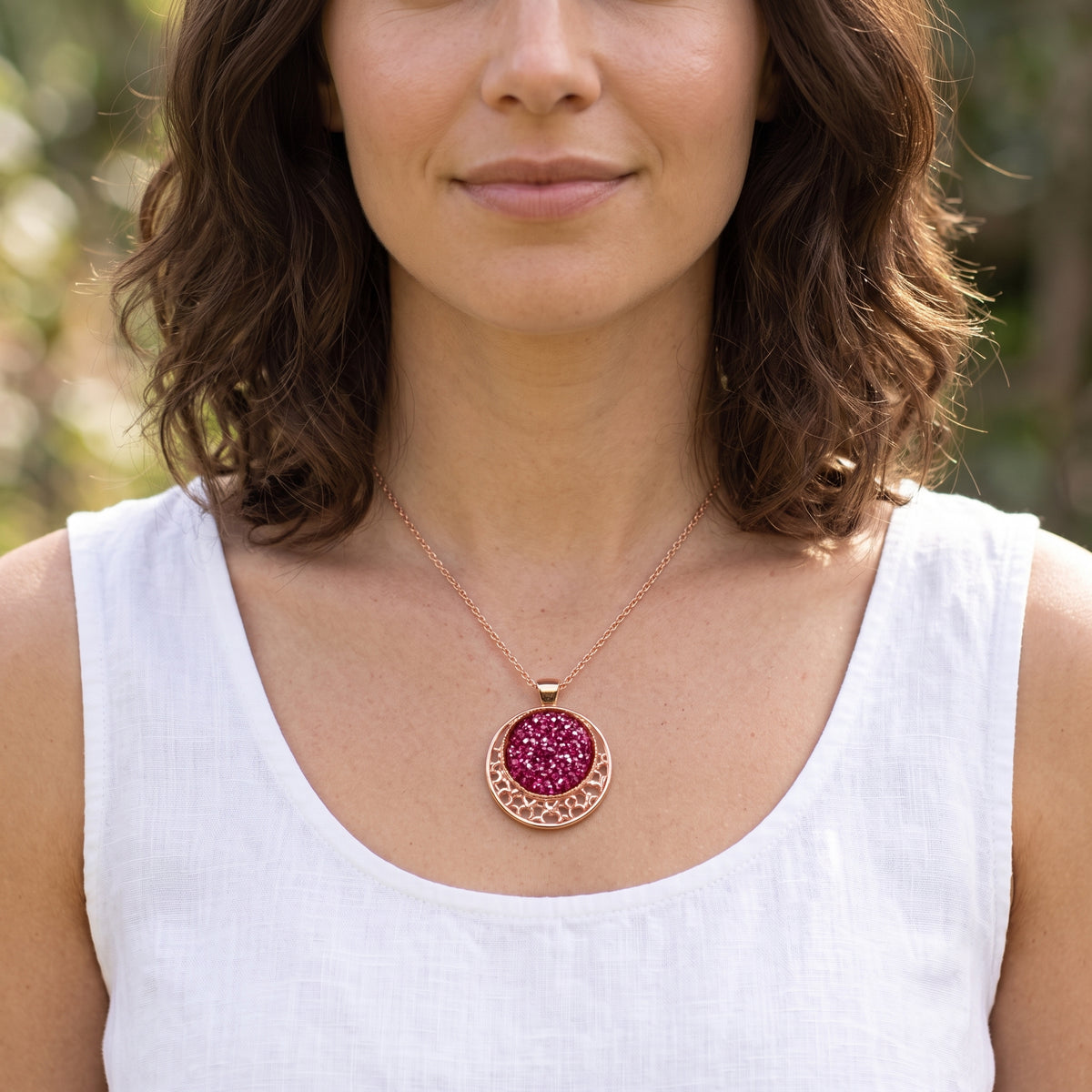 Glitter Star Pendant Necklace | Sparkle Statement Necklace | 45cm