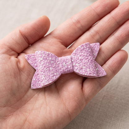 Glitter Hair Clips 2 Pack | Sparkly Alligator Clips | 6 Colours