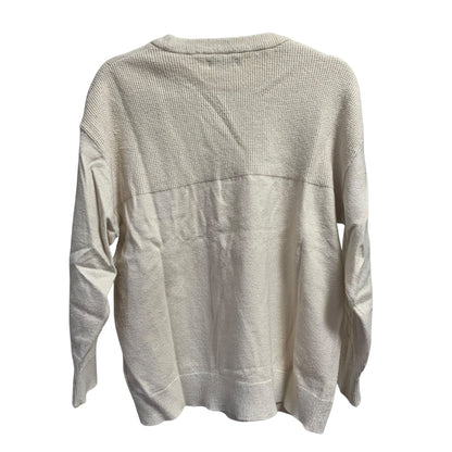 Next Boys Knit Sweater | Beige Cream with Pocket | Size 4-5 | Pre-Owned