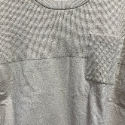 Next Boys Knit Sweater | Beige Cream with Pocket | Size 4-5 | Pre-Owned