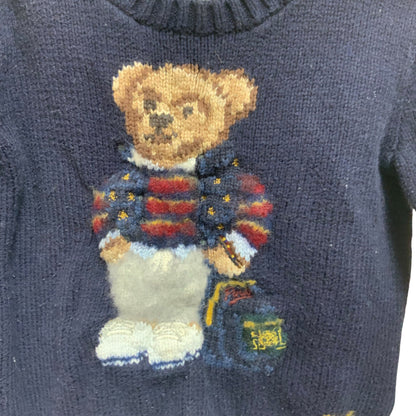 Ralph Lauren Polo Sweater | Bear Knit | 18 Months | Pre-Owned